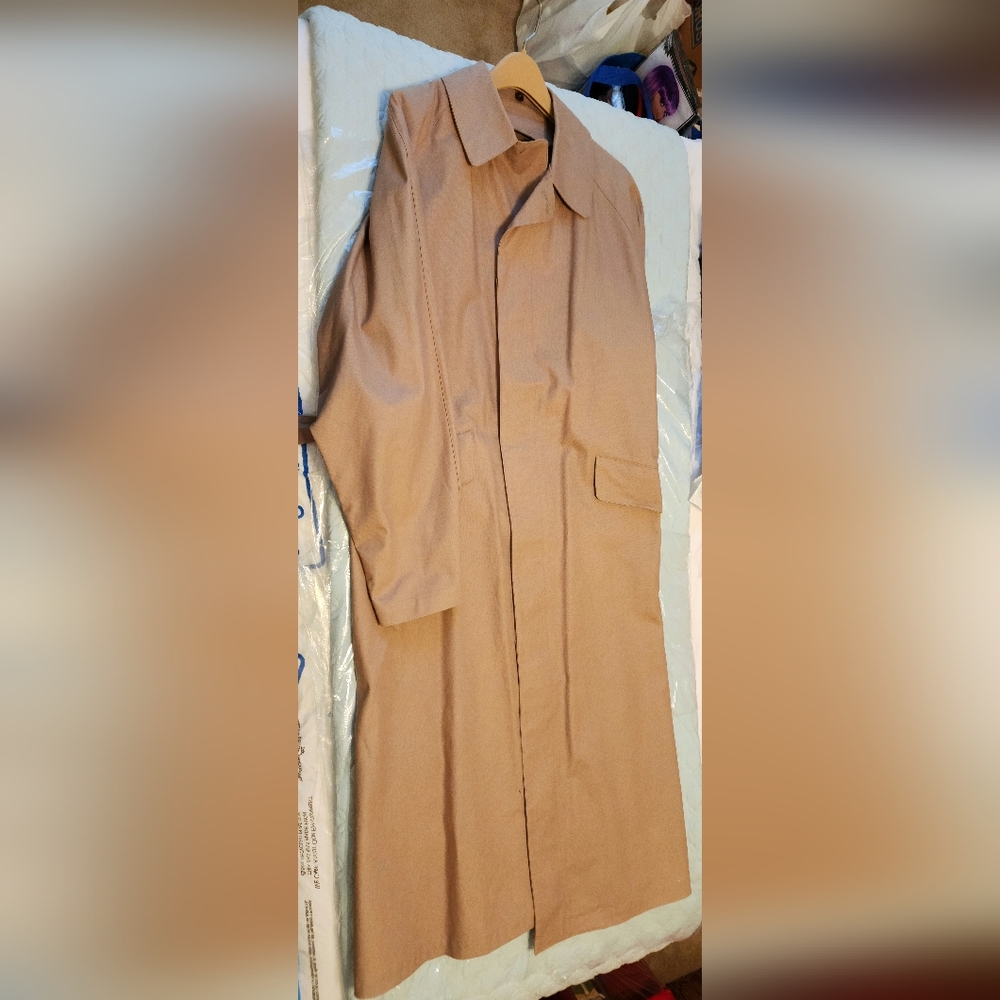 Nautica, Trench Coat, Tan